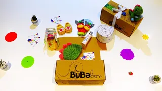 Cajas Kit De Bebe Bubabox Babyshower Cajita 6-12 Meses Niña