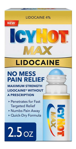 Icy Hot Lidocaína No Hay Lío Para Aliviar El Dolor Crema