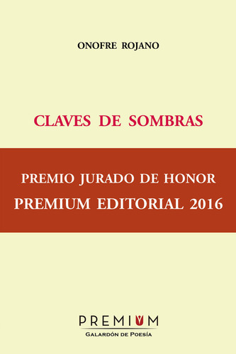 Claves De Sombras (libro Original)