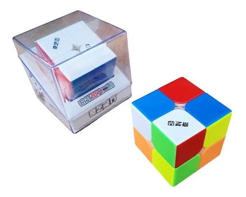 Qiyi 2x2 Ms M Cubo Rubik Magnetico Profesional Stickerless 