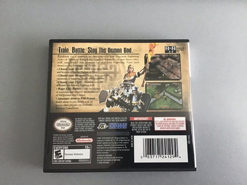 Dungeon Explorer: Warriors Of Ancient Arts Nintendo Ds (Usado)