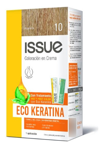 Tinta Kit Issue Keratina N°10 Npk