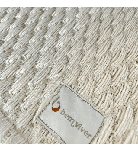 Tapete Para Sala 2,50 X 3,50 Boho 100% Algodão Lavável Comprimento 3.5 M Cor Bege Largura 2.5 M
