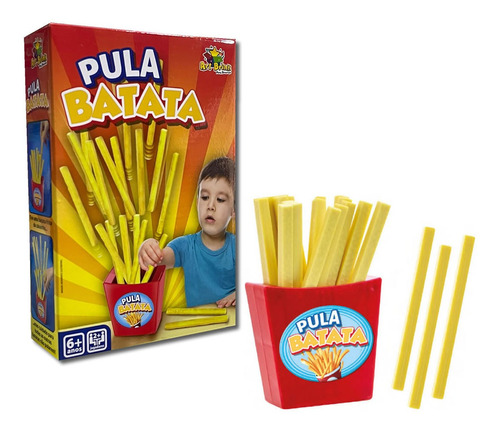 Pula Batata Puxa Art Brink Jogo Batatinha Brinquedo Criança