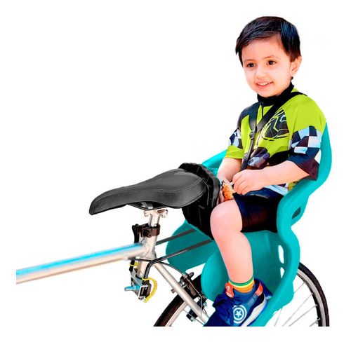 Imagem 1 de 5 de Cadeirinha Segurança Infantil Bike Para Bagageiro Traseiro