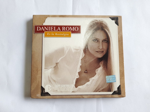 Cd Daniela Romo Es La Nostalgia En Formato Cd