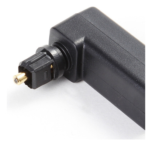 Adaptador De Cable De Audio Óptico Toslink De 90 Grados, Mac