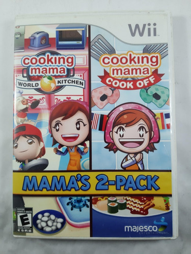 Juego Cooking Mama 2 Pack Nintendo Wii Fisico Usado