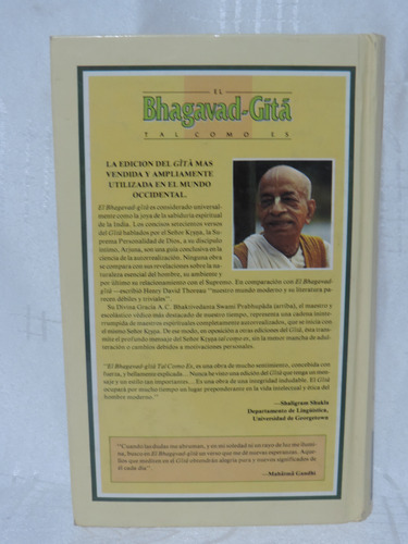 El Bhagavad Gita: Edición Completa Por Bhaktivedanta Swami (Usado)