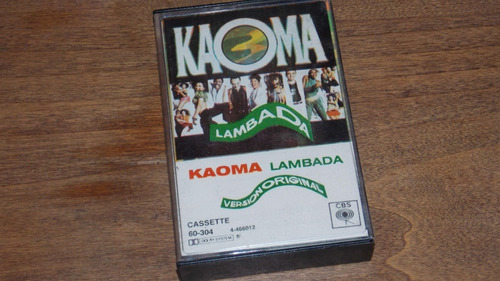 Cassette Kaoma Lambada Version Original Año 1989 Ind Arg.