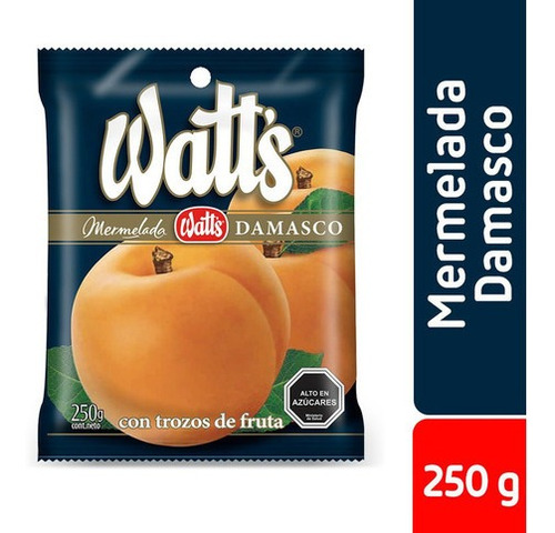 Watt's Mermelada Damasco 250 Grs