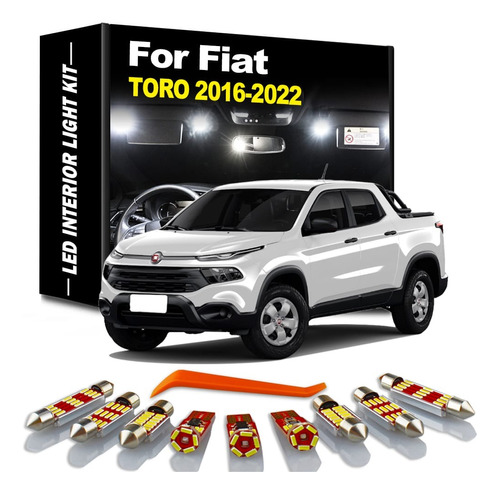 Kit Led Interior Canbus Fiat Toro 2016 - 2022