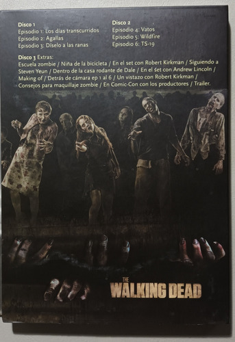 The Walking Dead Temporada 1 En Dvd (Usado)
