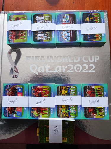 Álbum Tapa Dura Silver Mundial Qatar 2022 Panini A Pegar