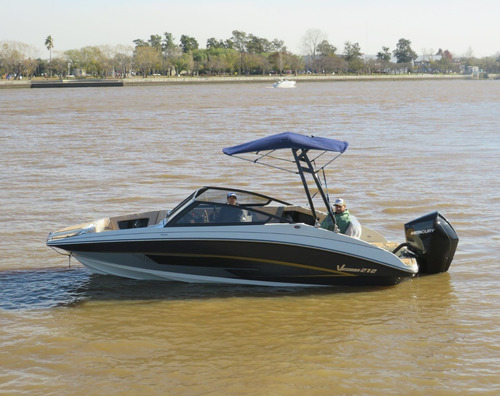 Imagen 7 de 10 de Lancha Vision 212 Open C/ Honda Bf 200hp 4t Full 0hs
