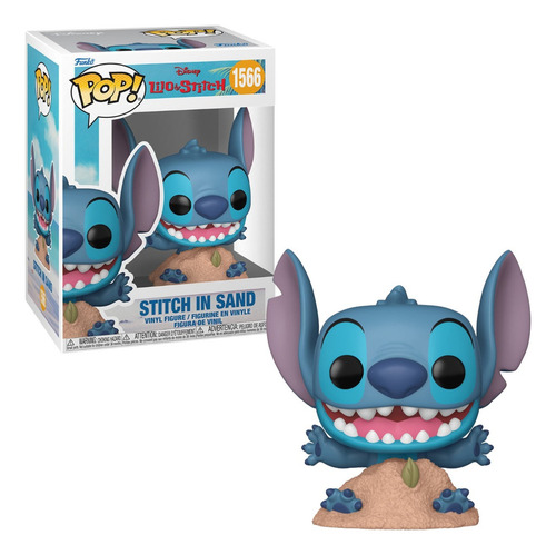 Funko Pop Stitch In Sand #1566 Disney Lilo & Stitch
