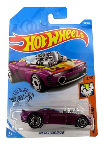 Rodger Dodger 2.0 Lila Variante Hot Wheels 4/10 (195)