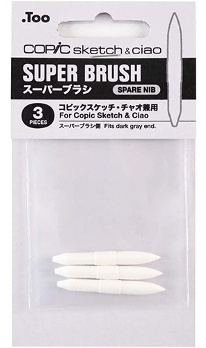 Marcadores Copic Súper Cepillo Plumín (003355)