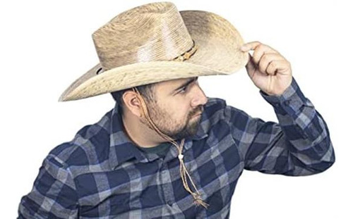 Mexart 8 Segundos Sombrero Vaquero Palma Mexicana Paja Natur