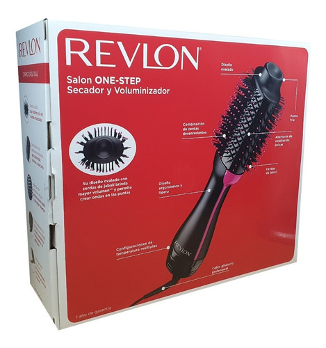 Imagen 7 de 9 de Revlon Rvdr5222 Cepillo Secador De Cabello Con Voluminizador
