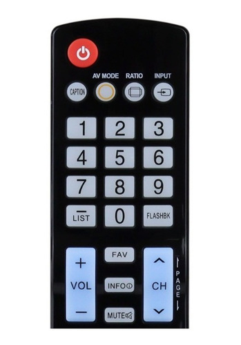 Imagen 10 de 10 de Control Remoto Compatible Con LG Akb73756567 Lcd Tv Smart