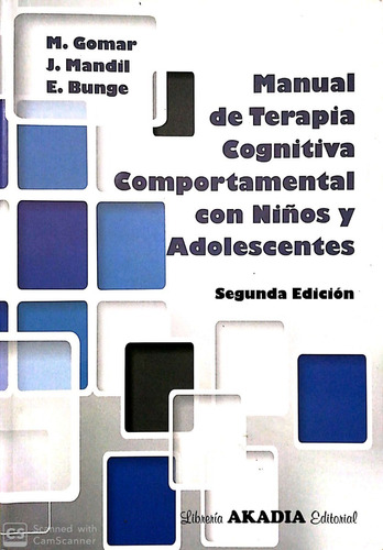 Manual De Terapia Cognitiva Comportamental Con Niños Y Adole