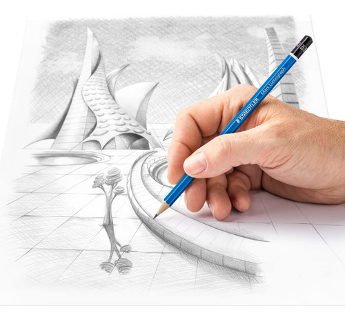 Lápiz De Dibujo Artístico De Grafito 8h 6 Lápices