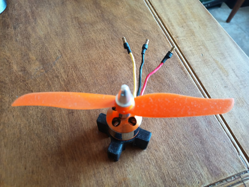 Bancada Motor Brushless Avión F22 Mig29 Su31 Foam Depron