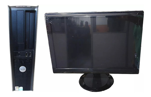 Dell Core 2 Duo 4gb 160gb Wifi Monitor 17pol Nfe Garantia