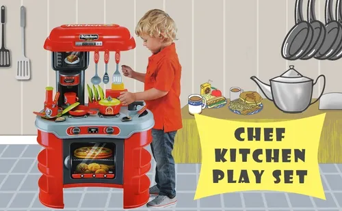 Cocina Little Chef Roja