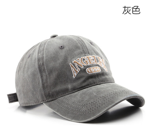 Gorra De Béisbol Con Monograma Lavado Vintage  Ajustable