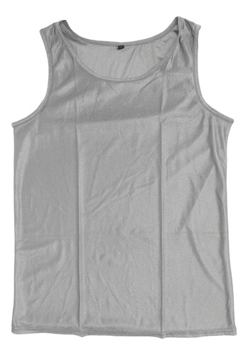 Camiseta Sin Mangas Uk Plug Silver Fiber Vest Con Protección