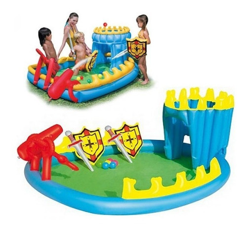 Pileta Castillo Inflable Bestway Accesorios Casa Valente