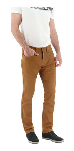 Jeans Caterpillar Ninety Eight Overdye Bronze Para Hombre