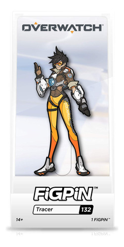 Figpin Overwatch: Tracer - Collectible Pin With Premium Dis.