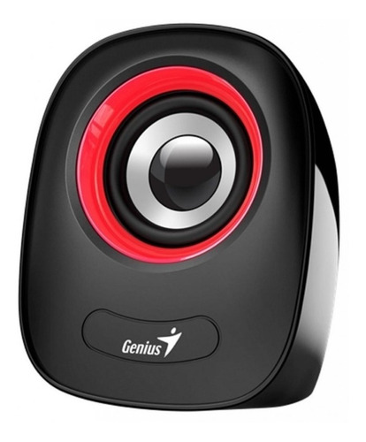 Imagen 3 de 4 de Parlante Genius SP-Q160 rojo
