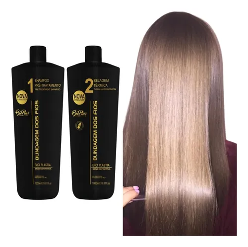 comprar Progressiva Blindagem Alisamento Definitivo 2x1l