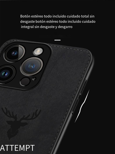 Funda Protectora Para Vivo X200 Pro Mini/xplay5/xplay6, Textura Suave, Estampado De Ciervos, A Prueba De Polvo