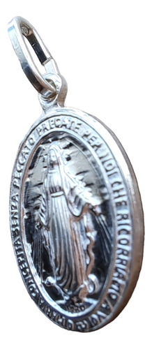  Virgen De Los Rayos Plata  Italiana Virgen La Milagrosa 