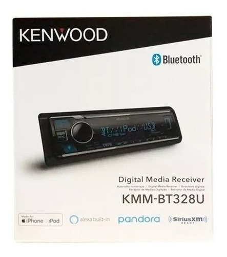 Autoestereo Kenwood Kmm-bt328u Modelo Nuevo  Usb  Bluetooth