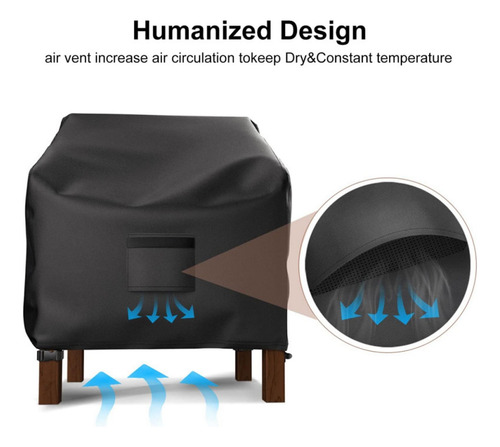 2 Fundas Para 30 Pulgadas X 37 Pulgadas X 31 Pulgadas