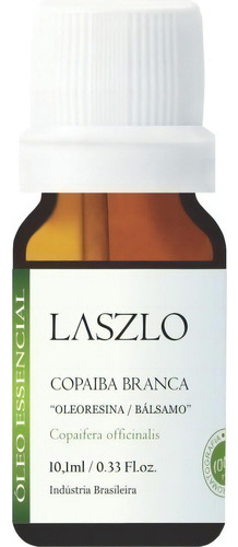 Oleorresina De Copaíba Branca GT Brasil 10ml Laszlo