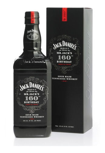 Whisky Jack Daniels 160 Birthday Mr Jack,s 750ml En Estuche