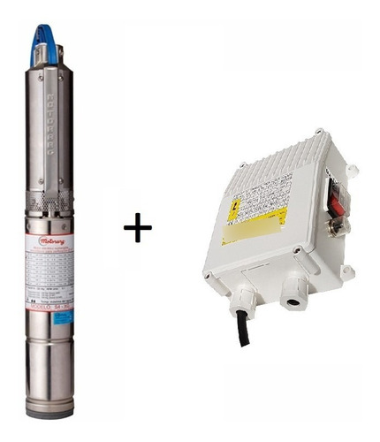 Bomba Sumergible Motorarg 0,75hp Monofásica 403 Con Tablero