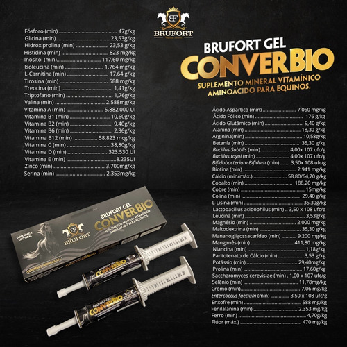 Kit Melhora Cascos Pelagem Equinos Cavalos Massa Muscular