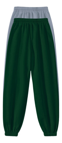 Pants Jogger 2 Unidades Felpa Peinada Casual Estetico
