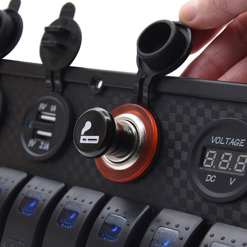 Panel Led De 8 Botones Para Jeep Ram Off Road Sierra
