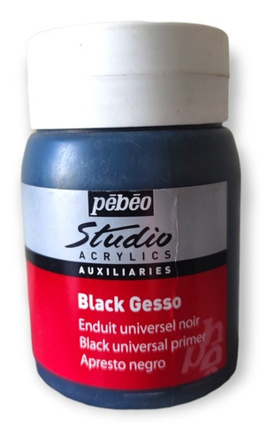 Imagen 1 de 2 de Acrílico Studio Auxiliares 500ml Pebeo Gesso