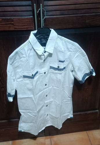 Camisa Burnside Blanca