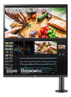 Monitor LG Dualup 27.6 Ergo 28mq780 Lcd 60hz 5ms Sdqhd Csi